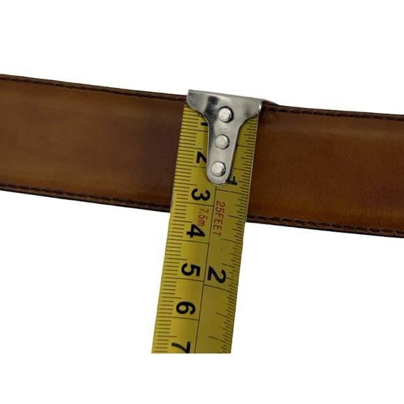 magnanni tobacco belt Men's Vega Leather The Carbon Belt adds the perfect touch of understated sophistication. Magnanni Grabar Men's Embossed Alligator